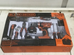 BLACK+DECKER 68-Piece Household Tool Set 