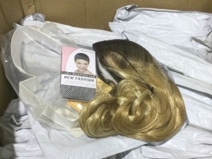 Lot of (17) Fashion Wigs