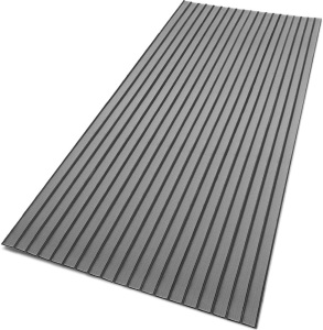 Lot of (2) Foam Faux Teak Boat Decking Sheets, 94.5" x 47.2"/94.5" x 35.4"/90.5" x 35.4" Non-Skid Self-Adhesive Boat Flooring Mat. Appears New 