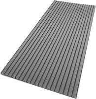 Lot of (2) Foam Faux Teak Boat Decking Sheets, 94.5" x 47.2"/94.5" x 35.4"/90.5" x 35.4" Non-Skid Self-Adhesive Boat Flooring Mat. Appears New&nbsp;