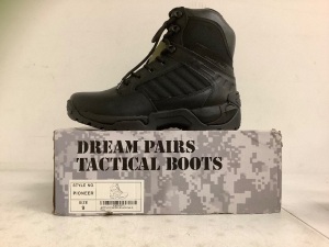 Mens Tactical Boots, 9, Appears New