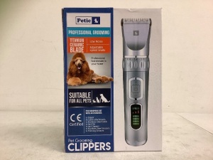 Petic Pet Grooming Clippers, Powers Up, E-Commerce Return