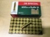 Sellier & Bellot .38 Special FMJ 158 grs (50) Round Box