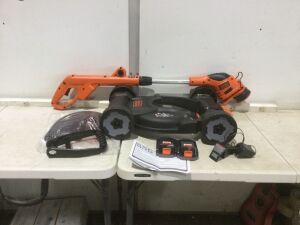 BLACK + DECKER 20V MAX Trimmer & Edger with Mower Attachment 