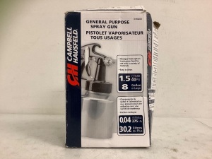 Campbell Hausfeld General Purpose Spray Gun, E-Commerce Return