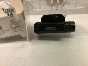 Iprotec Rail Mount Light Laser, Only laser works, Ecommerce Return