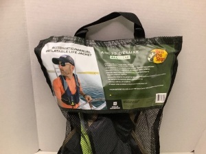 Autmatic/Manual Inflatable Life Jacket, A/M 33 Deluxe, Appears New