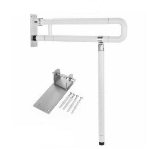 Adjustable Toilet Safety Frame Rail Grab Bar Support for Elderly/Handicap. Appears New.  