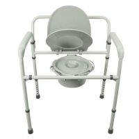 Vive Bariatric Bedside Commode - Appears New