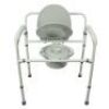 Vive Bariatric Bedside Commode - Appears New