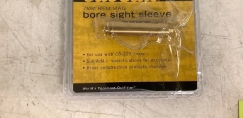 7mm Rem Mag Bore Sight Sleeve, E-Commerce Return