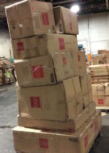 Pallet of BCP Mismatched A/B/C Boxes 