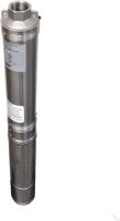 Hallmark Industries Deep Well Submersible Pump, 1HP, 230V, 60Hz, 30GPM, 207' Head Max, Stainless Steel, 4"&nbsp;- Appears New