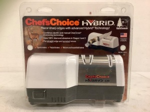 Chef's Choice Knife Sharpener, Powers Up, Appears New