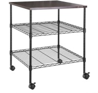 Younis Removable Kitchen Cart with Wheels Storage Shelf. Appears New