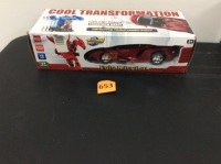 1/18 Scale RC Remote Control Transforming Robot Car Toys