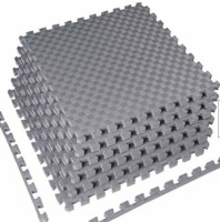 BalanceFrom 1" EXTRA Thick Puzzle Exercise Mat w/&nbsp;EVA Foam Interlocking Tiles. Appears New w/ Damaged Box.&nbsp;