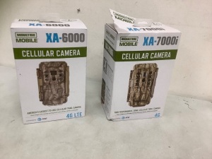 Lot of (2) Moultrie Trail Cameras, Untested, E-Commerce Return