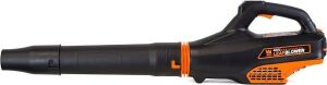 WEN 40410 40V Max Lithium-Ion 480 CFM Brushless Leaf Blower with 2Ah Battery & Charger