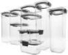 Rubbermaid Brilliance Pantry Organization & Food Storage Containers, Set of 10 - Appears New