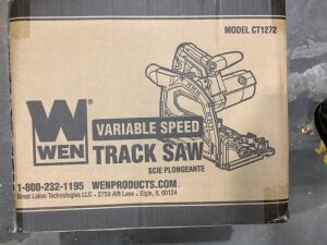 WEN CT1272 12-Amp 7-1/4-Inch Variable Speed Plunge Cut Circular Track Saw