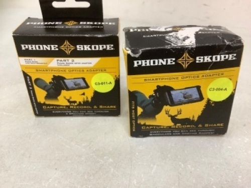Lot of (2) Phone Skope Adapters, E-Commerce Return
