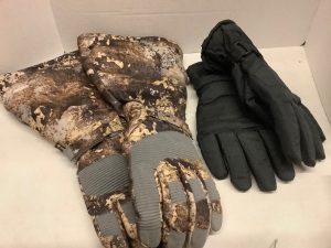 Lot of (2) Insulated Gloves, XLarge, Ecommerce Return