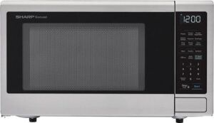 Sharp Carousel 1.4 Cu. Ft. Microwave with Amazon Alexa, Stainless Steel