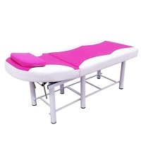 Professional Massage/Spa/Tattoo&nbsp;Table,&nbsp;Pink & White. Appears New. **$366.00 Retail Value**