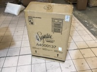 Signature Design by Ashley Oslember Accent End Table,&nbsp;18W x 12D x 28H in. Appears New.&nbsp;