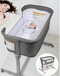 Baby Bedside Crib, May Vary From Picture, E-Commerce Return