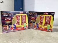 Case&nbsp;of (2)&nbsp;Electronic Arcade Down the Clown Games