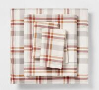 Threshold&nbsp;400 Thread Count Fall Pattern Performance Sheet Set, Queen&nbsp;
