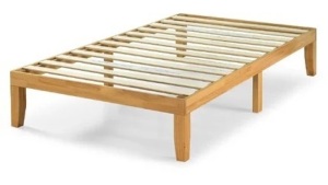 Simple Twin/Full Acorn Bed Frame, May Vary From Picture, Appears New