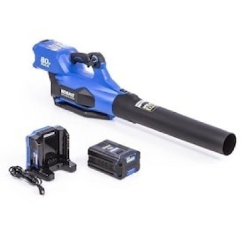 Kobalt 140-MPH 80-Volt Max Lithium Ion Brushless Handheld Cordless Electric Leaf Blower (Battery Included). Appears New.&nbsp;