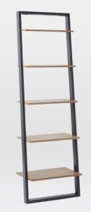 Ladder Wall Narrow Tower Shelf, May Vary From Picture, Appears New