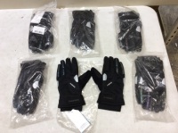 Lot of (6)- Inbike Winter Windproof Gloves. Adult XL. New