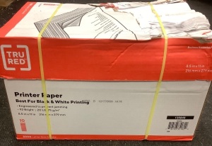 5,000 Sheets of Printer Paper, Appears New