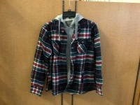 Natural Reflections Hooded Flannel, &nbsp;Medium, Appears New