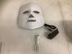 Colorful LED Mask, Powers Up, Appears New