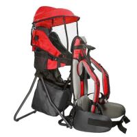 ClevrPlus Cross Country Baby Backpack, Hiking Child Carrier, Red - Appears New