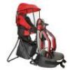 ClevrPlus Cross Country Baby Backpack, Hiking Child Carrier, Red - Appears New