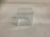 Lot of (12) Clear Storage Containers, Appears New