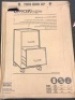 2 Drawer Rolling File Cabinet, Dented, E-Commerce Return