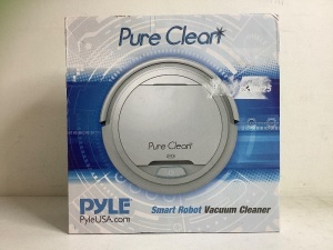 Pyle Smart Robot Vaccuum Cleaner, Powers Up, Appears New