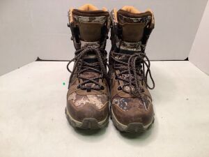 SHE 600 gram camo boots size 8 ecommerce return waterproof