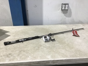 Quantum Throttle II Fishing Pole & Carbonlite Johnny Morris Baitcast Reel