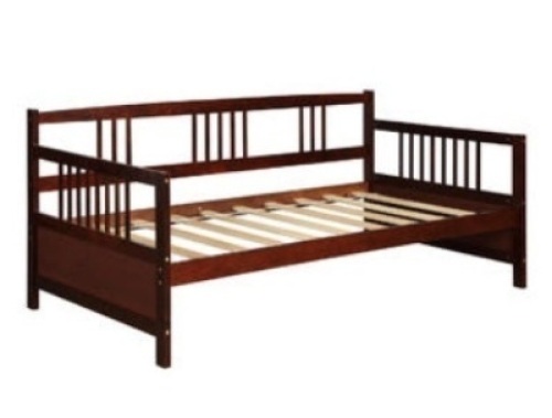 Costway Twin Size Wooden Slats Daybed Bed, Appears New