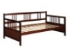Costway Twin Size Wooden Slats Daybed Bed, Appears New
