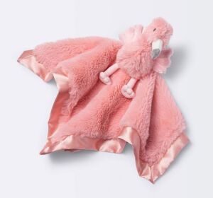 Case of (12) Cloud Island Flamingo Small Security Blankets